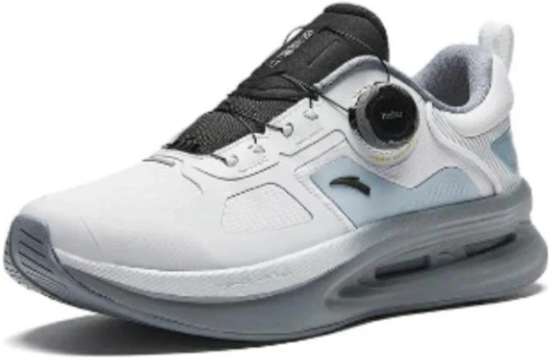 安踏 圓頭 減震耐磨 低幫 訓練鞋 男款 灰藍 Order 安踏 圓頭 減震耐磨 低幫 訓練鞋 男款 灰藍