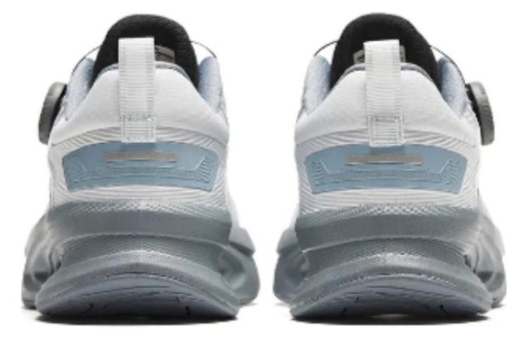 Shop 安踏 圓頭 減震耐磨 低幫 訓練鞋 男款 灰藍