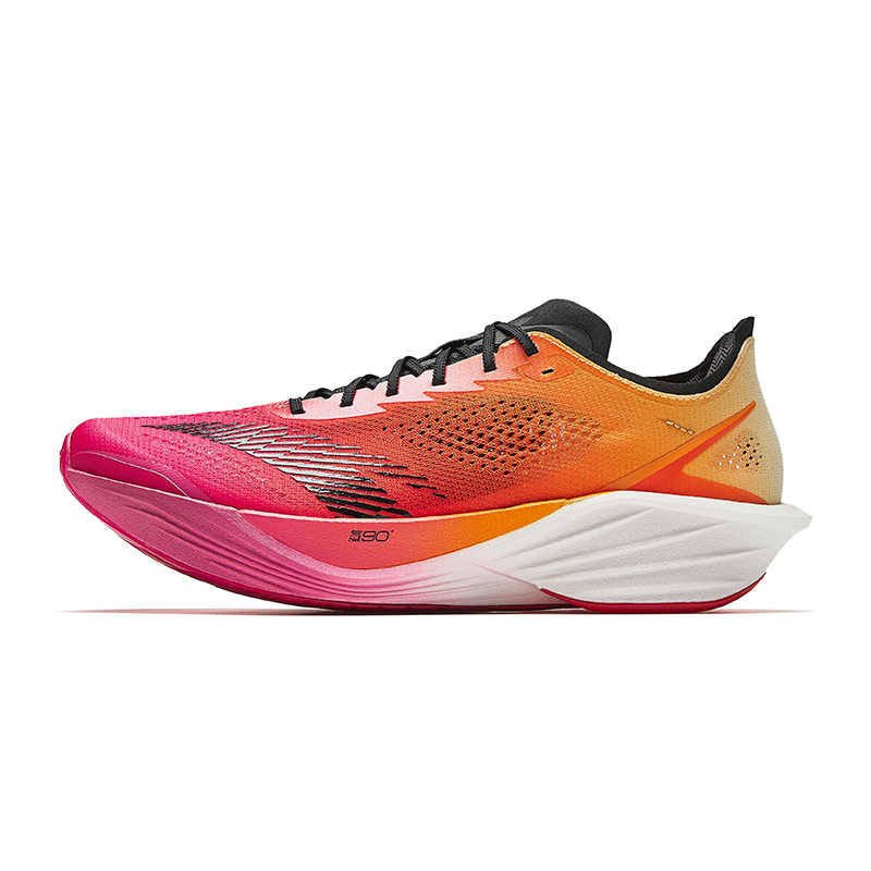 Anta Mach 6 Pro Running Shoes Fluorescent Pink Lightweight Cushioning 112625584-1