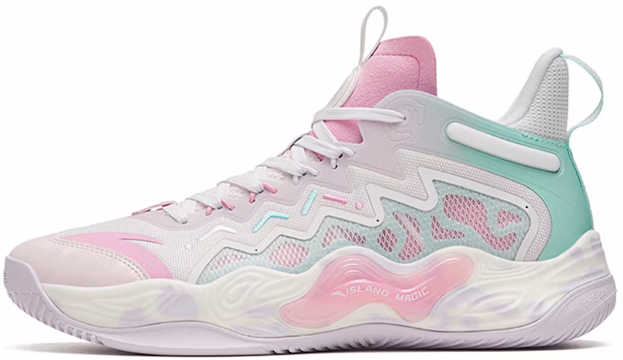 Anta Magic Cement Bubble Outfield Basketball Shoes 'White Pink' 912321610S-3 Buy Anta Magic Cement Bubble Outfield Basketball Shoes 'White Pink' 912321610S-3