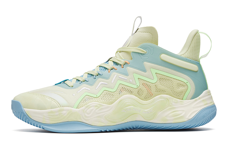 Anta Magic Cement Outfield Basketball Shoes 'Green Blue' 912321610S-1
