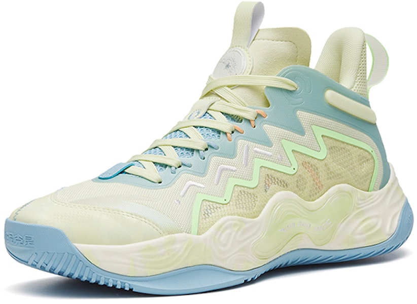 Anta Magic Cement Outfield Basketball Shoes 'Green Blue' 912321610S-1 Lookbook Anta Magic Cement Outfield Basketball Shoes 'Green Blue' 912321610S-1