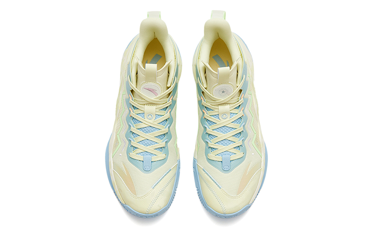 Shop Anta Magic Cement Outfield Basketball Shoes 'Green Blue' 912321610S-1