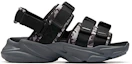 Order Anta Magic Tape Comfort Thick Sole Sandal 'Black Grey' 11928882-5