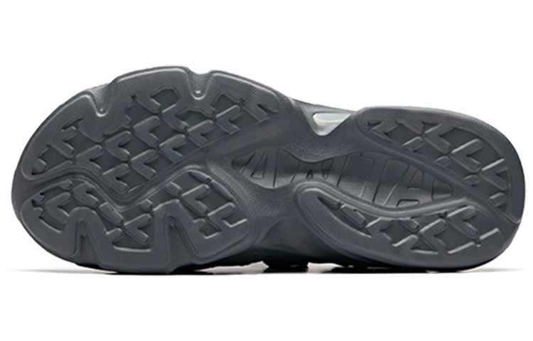 Anta Magic Tape CMFT Thick Sole Sandal 'Black Grey' 圖 6