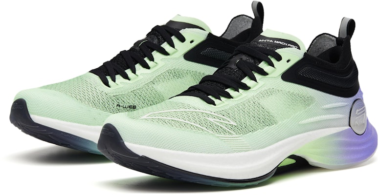 安踏 Mach Pro '绿黑紫' 112325584S-3 Lookbook 安踏 Mach Pro '绿黑紫' 112325584S-3