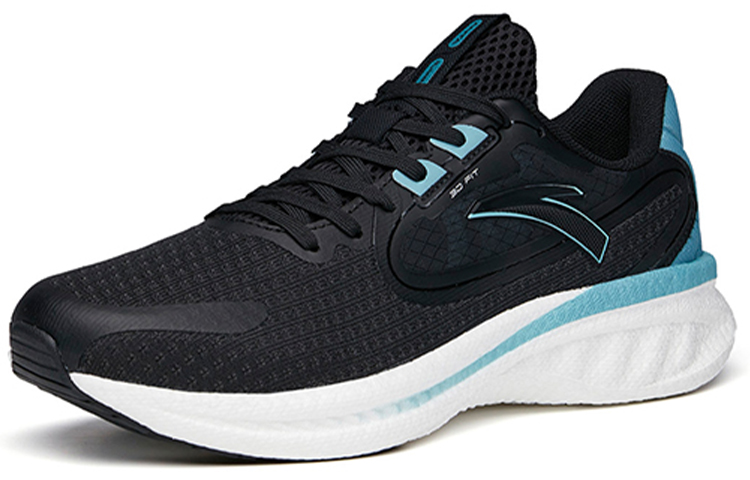 Lookbook Anta Mars Foam Laufschuhe Serie ''Schwarz Blau'' 112135585-6