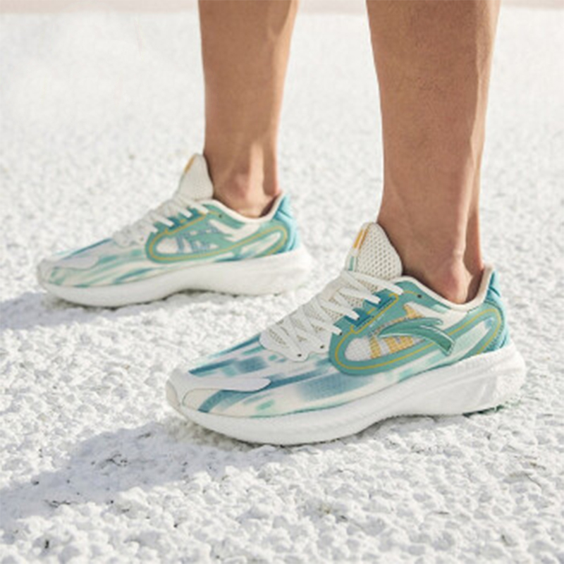 Sizing 安踏火星泡沫‘白绿黄’ 112135585-5