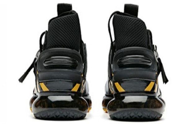 Anta MARVEL x High-Top Running Shoe 'Iron Black Yellow' 91947012-1 Lookbook Anta MARVEL x High-Top Running Shoe 'Iron Black Yellow' 91947012-1