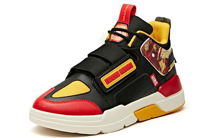 Lookbook 安踏漫威联名高帮“铁人黑红橙” 91948077-3