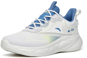 安踏 綿綿彈2 減震防滑耐磨 低筒 跑步鞋 白藍 Order 安踏 綿綿彈2 減震防滑耐磨 低筒 跑步鞋 白藍
