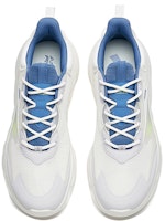 安踏 綿綿彈2 減震防滑耐磨 低筒 跑步鞋 白藍 Lookbook 安踏 綿綿彈2 減震防滑耐磨 低筒 跑步鞋 白藍