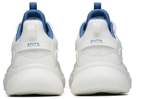 安踏 綿綿彈2 減震防滑耐磨 低筒 跑步鞋 白藍 Shop 安踏 綿綿彈2 減震防滑耐磨 低筒 跑步鞋 白藍