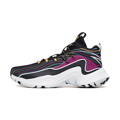 Anta Basketball Series Sneakers Mid 'Black Multicolor'