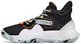 Buy Anta Mid-Top Bola Keranjang 'Hitam Lava Jingga' 112041621-1
