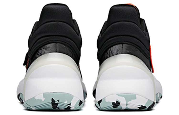 Purchase Anta Mid-Top Basketball 'Black Lava Orange' 112041621-1