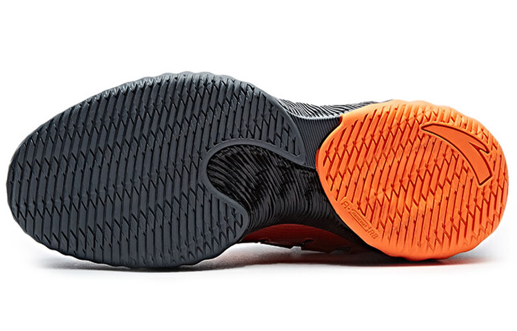 Purchase Anta Mid-Top Basketball 'Black Orange' 11731399-2