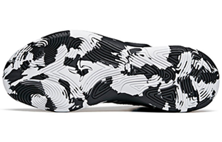 Details for Anta Mid-Top Basketball 'Black White' 112041621-2