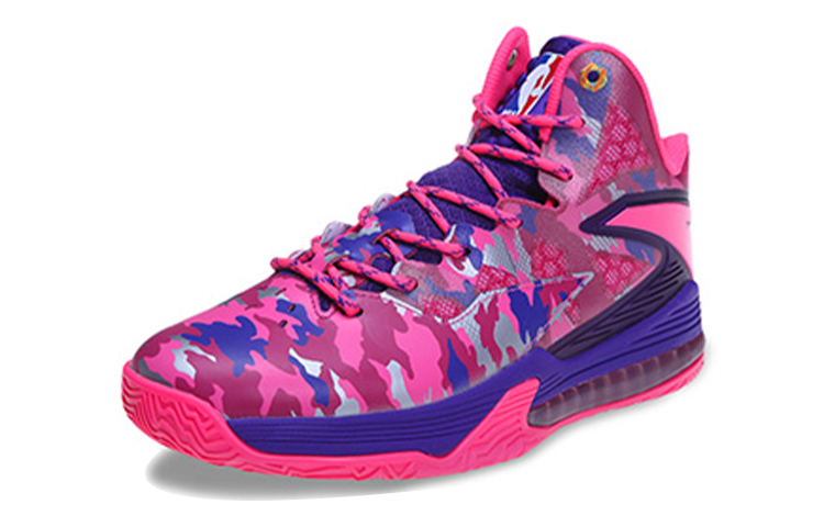 Lookbook Anta Mid-Top Basketball 'Pink Purple' 11611301-6