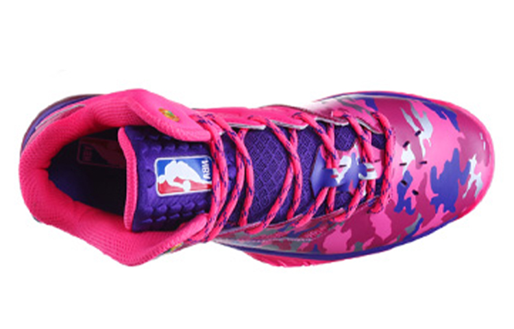 Shop Anta Mid-Top Basketball 'Pink Purple' 11611301-6