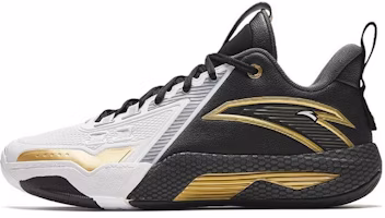 Anta Mid-Top Basketball Sneakers 'Black Gold' 112341113-7 Anta Mid-Top Basketball Sneakers 'Black Gold' 112341113-7