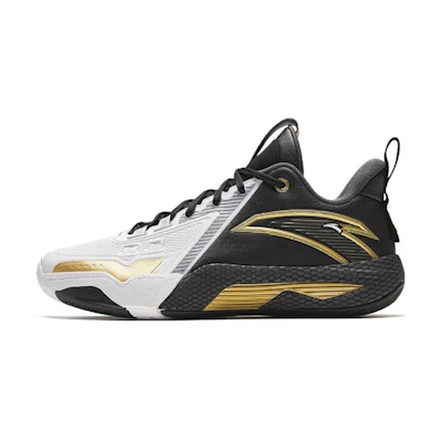 Anta Mid-Top Basketball Sneakers 'Black Gold'
