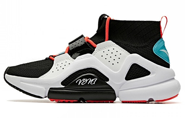 Anta Mid-Top Running Shoes 'Black White Blue' 91928812-3 Buy Anta Mid-Top Running Shoes 'Black White Blue' 91928812-3