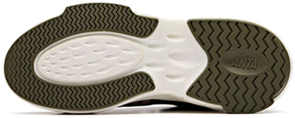 Anta Mid-Top Skateboard Sneakers 'Green Black White' 11918081-6 Details for Anta Mid-Top Skateboard Sneakers 'Green Black White' 11918081-6