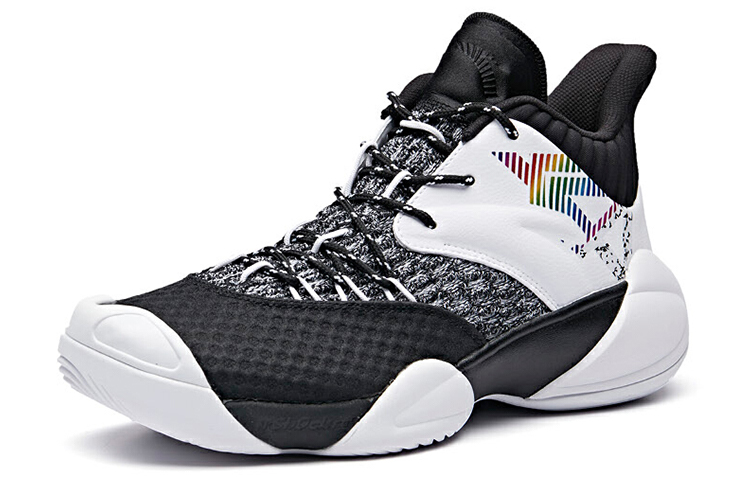 Order Anta Mid Top 'Black White Grey' 11931605-4