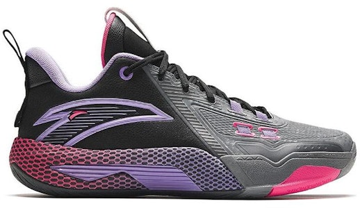 アンタ ミッドトップ バスケットボール'ブラック グレー パープル' 112341113-8 112341113-8 Order アンタ ミッドトップ バスケットボール'ブラック グレー パープル' 112341113-8 112341113-8