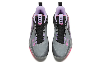 Anta Mid Top Basketball 'Black Grey Purple'