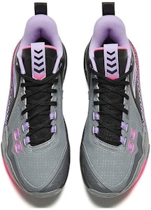 アンタ ミッドトップ バスケットボール'ブラック グレー パープル' 112341113-8 112341113-8 Lookbook アンタ ミッドトップ バスケットボール'ブラック グレー パープル' 112341113-8 112341113-8