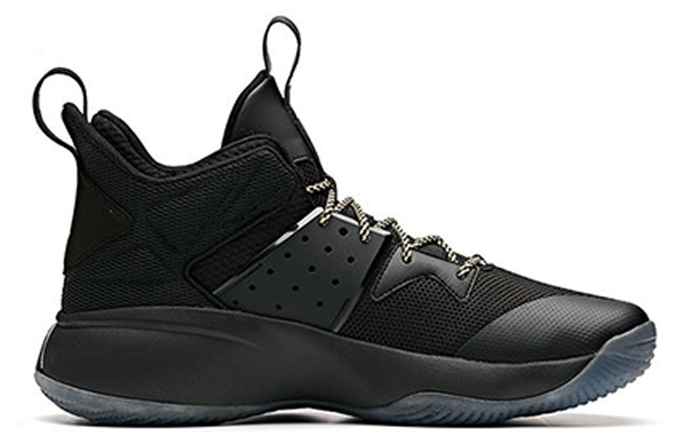 Order Anta Mid Top Basketball Shoes 'Black Gold White' 91941181-3