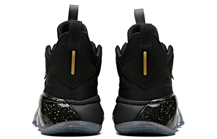 Purchase Anta Mid Top Basketball Shoes 'Black Gold White' 91941181-3