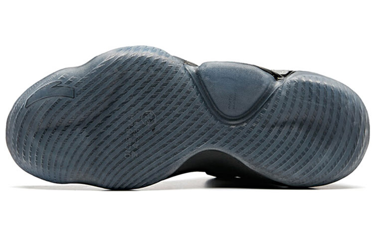 Details for Anta Mid Top Basketball Shoes 'Black Gold White' 91941181-3