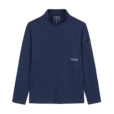 Anta Midnight Blue Knit Training Jacket - Comfort & Simplicity 152427710-317859