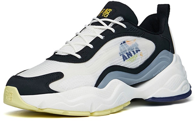 Anta Millennium 4 Low 'Putih Hitam Biru' 112228890-5 Lookbook Anta Millennium 4 Low 'Putih Hitam Biru' 112228890-5