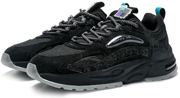 Anta安踏 千禧5 輕便耐磨皮面運動休閒鞋 黑灰綠 Lookbook Anta安踏 千禧5 輕便耐磨皮面運動休閒鞋 黑灰綠