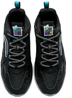 Anta安踏 千禧5 輕便耐磨皮面運動休閒鞋 黑灰綠 Shop Anta安踏 千禧5 輕便耐磨皮面運動休閒鞋 黑灰綠