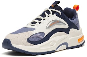 Anta安踏 千禧5.0 防滑耐磨 低筒 運動休閒鞋 男款 灰藍白 Lookbook Anta安踏 千禧5.0 防滑耐磨 低筒 運動休閒鞋 男款 灰藍白