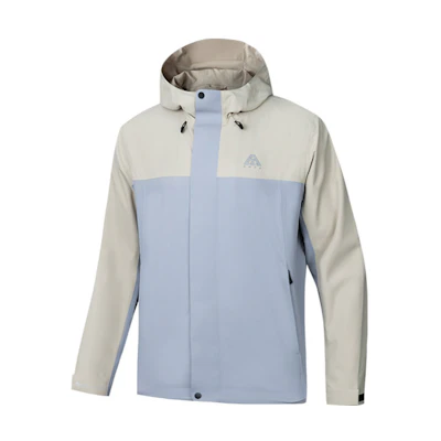 Anta Mist Grey Waterproof Outdoor Jacket 20 - Breathable, Windproof & Durable 952437617-6