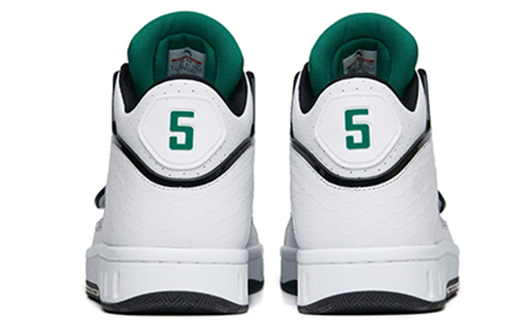 Shop Anta N-Joy Mid 'White Black' 112218010A-2