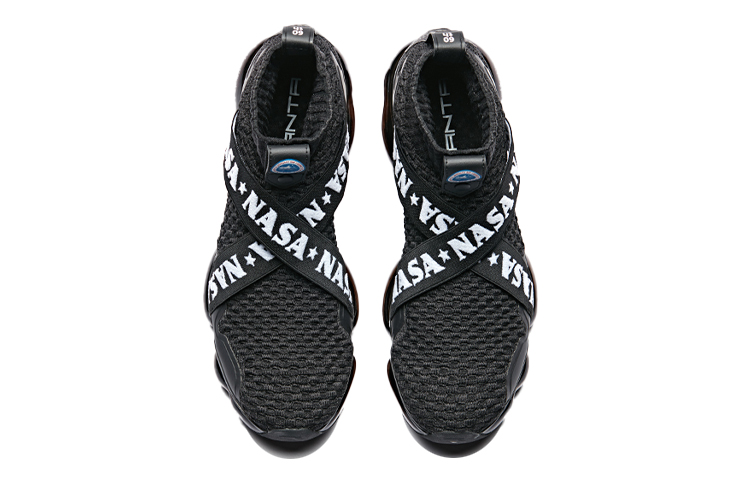 Shop Anta NASA x SEEED ''60th Anniversary Cushion Hoge Sneakers Zwart'' 91838809-2