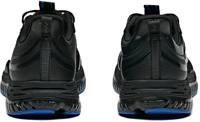 安踏 夜行者 闪能科技 运动防滑低帮跑步鞋 男款 黑蓝灰 Shop 安踏 夜行者 闪能科技 运动防滑低帮跑步鞋 男款 黑蓝灰