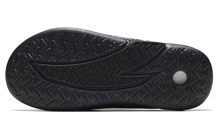 Shop Anta Sandal Nitrogen 'Hitam' 912331801-3