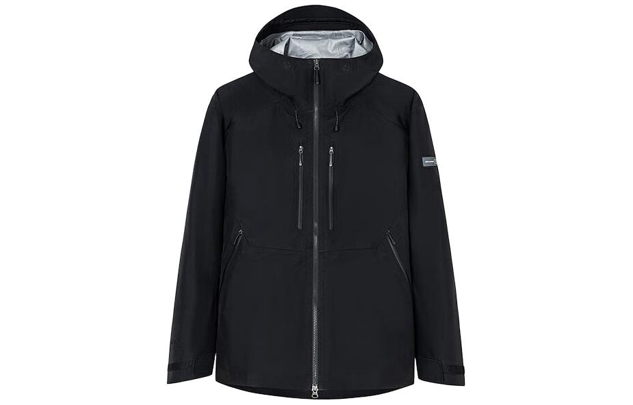 Anta Outdoor Black Windproof Jacket for Hiking, Climbing & Trekking 152410607-5