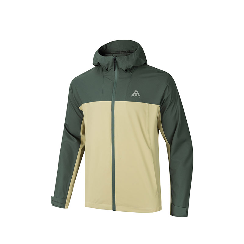 Order 安踏戶外拼接連帽外套 - 卡其色 152446614-1