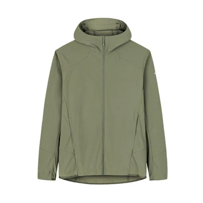 Anta Outdoor Olive Green UV-Proof Zip Hoodie Jacket 152420617-1