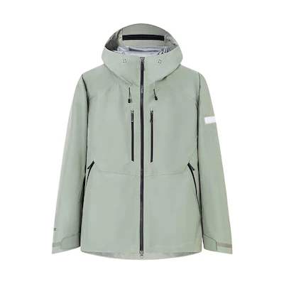 Anta Outdoor Series Windproof Hooded Jacket Sandstone Green. 152410607-4