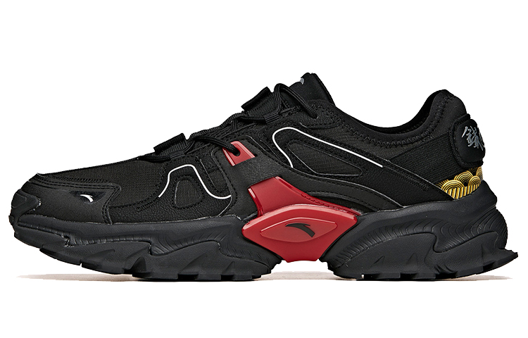 Anta Outdoor Series Low 'Black Red' 112016601-7